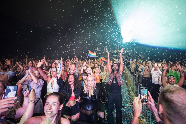 Drag Night Copenhagen, tijdens WorldPride 2021. Beeld Hollandse Hoogte / Imago Stock & People GmbH