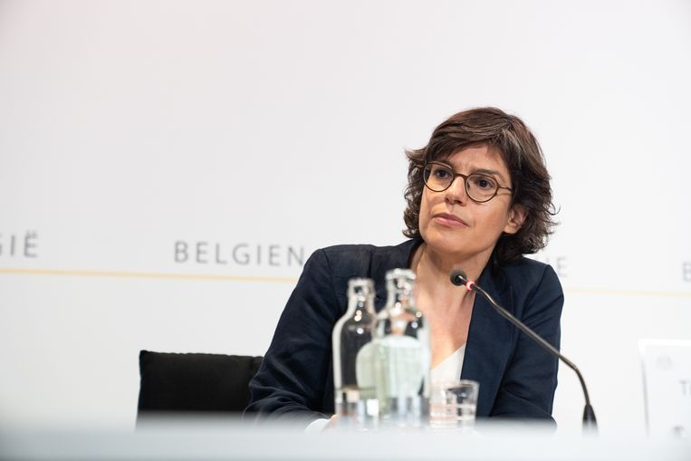 Minister van Energie Tinne Van der Straeten (Groen). Beeld BELGA