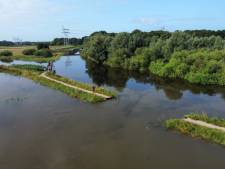 Water slaat gat van 15 meter in zwakke zomerdijk bij Hattem, waterschap verrast