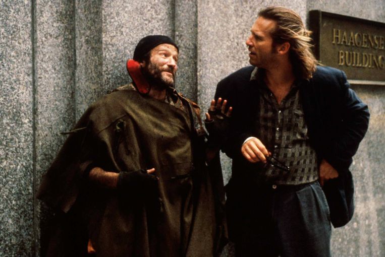Robin Williams, Jeff Bridges  Beeld kos