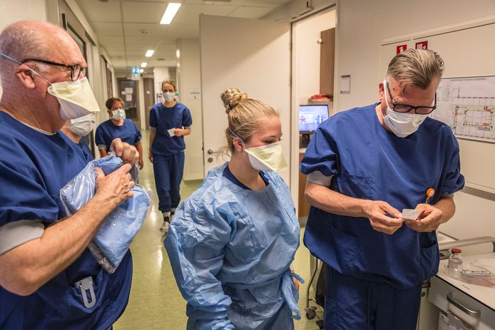 Personeel van het Maasstad ziekenhuis in Rotterdam. Foto ter illustratie.