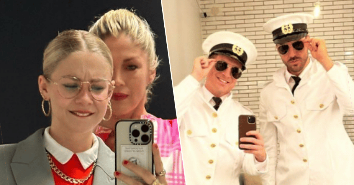 BV 24 ore su 24, 7 giorni su 7.  Nils Destadsbadr e Goga Pyle si preparano per il loro spettacolo comico e Shania Gores posa con sua madre |  spettacolo