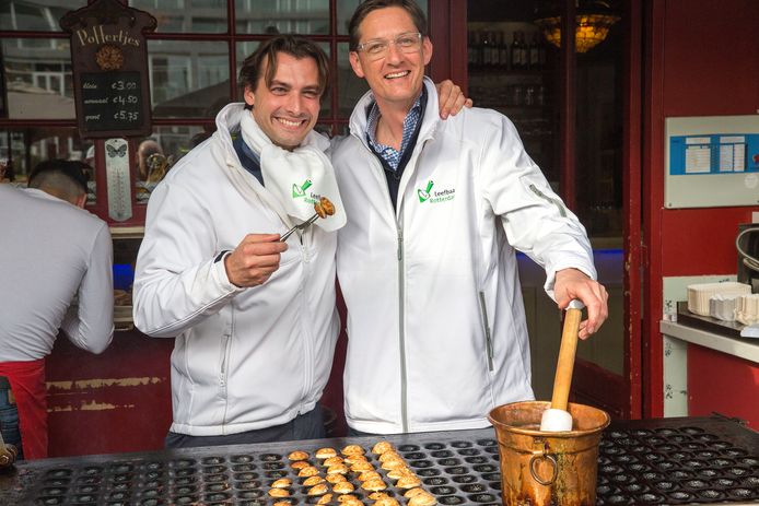 Joost Eerdmans is hier, voor de gemeenteraadsverkiezingen van 2018, nog dikke maatjes met Thierry Baudet, maar de liefde is bekoeld.