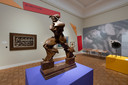 Beeld van de tentoonstelling ‘Marinetti en het futurisme’ zoals die nu is te zien in het Rijksmuseum Twenthe.