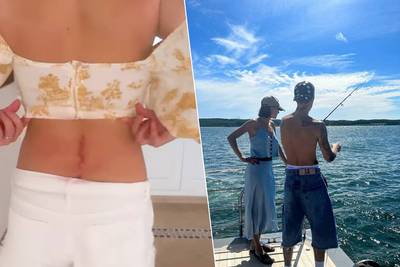 CELEB 24/7. Britney Spears toont trots haar nieuwe tattoo en Justin Bieber gaat vissen met Hailey