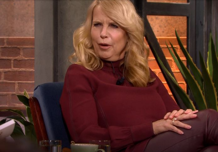 Linda de Mol tijdens Ladies Night.