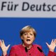 Merkel verdedigt euro in laatste verkiezingsrede