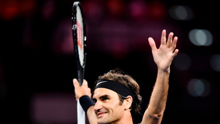 Roger Federer. Beeld AFP