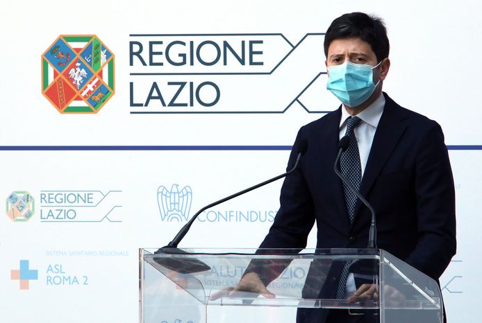 Minister van Volksgezondheid Roberto Speranza.