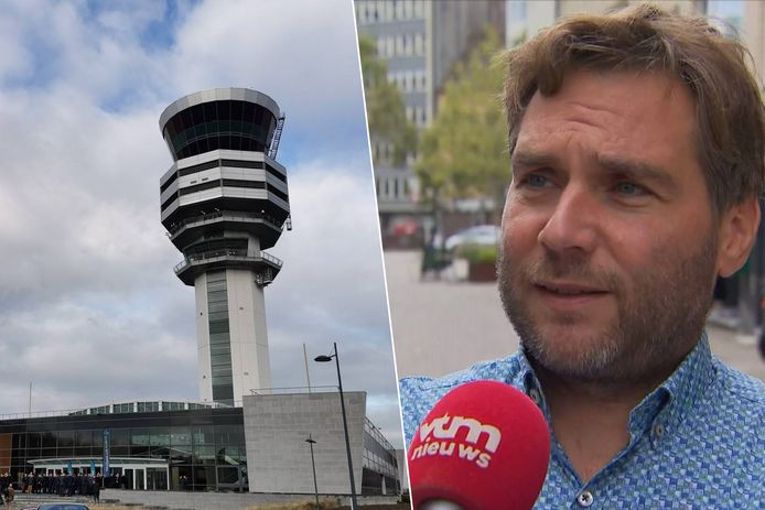 Kurt Callaerts legt de reden van de stakingsaanzegging uit in VTM Nieuws.