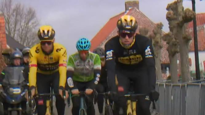Gaëtan (18) rijdt mee in het wiel van Wout van Aert tijdens Ronde-verkenning: “Gelukkig reden ze niet te snel tijdens de beklimmingen”