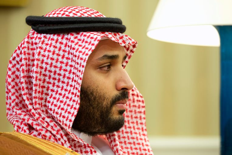 Mohammed bin Salman (30), minister van Defensie. Beeld AP
