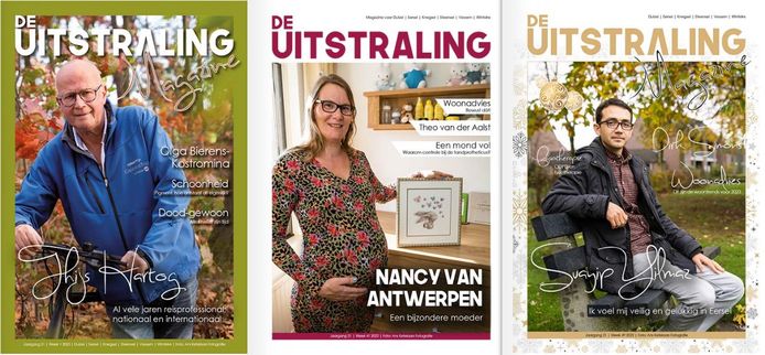 Huis-aan-huisblad De Uitstraling verschijnt in Bergeijk, Bladel, Eersel, Goirle, Hilvarenbeek, Oirschot, Oisterwijk en Reusel