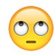Geen ontsnappen aan emoji met rollende ogen