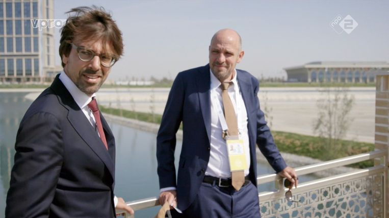 Langs de nieuwe zijderoute. Beeld -