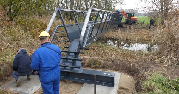 Stalen kolos boven De Beerze voor nieuw ommetje