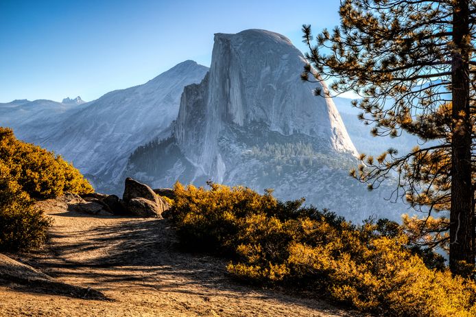 Het ongeluk gebeurde bij Half Dome, een populaire plek onder klimmers en hikers in Yosemite Park.