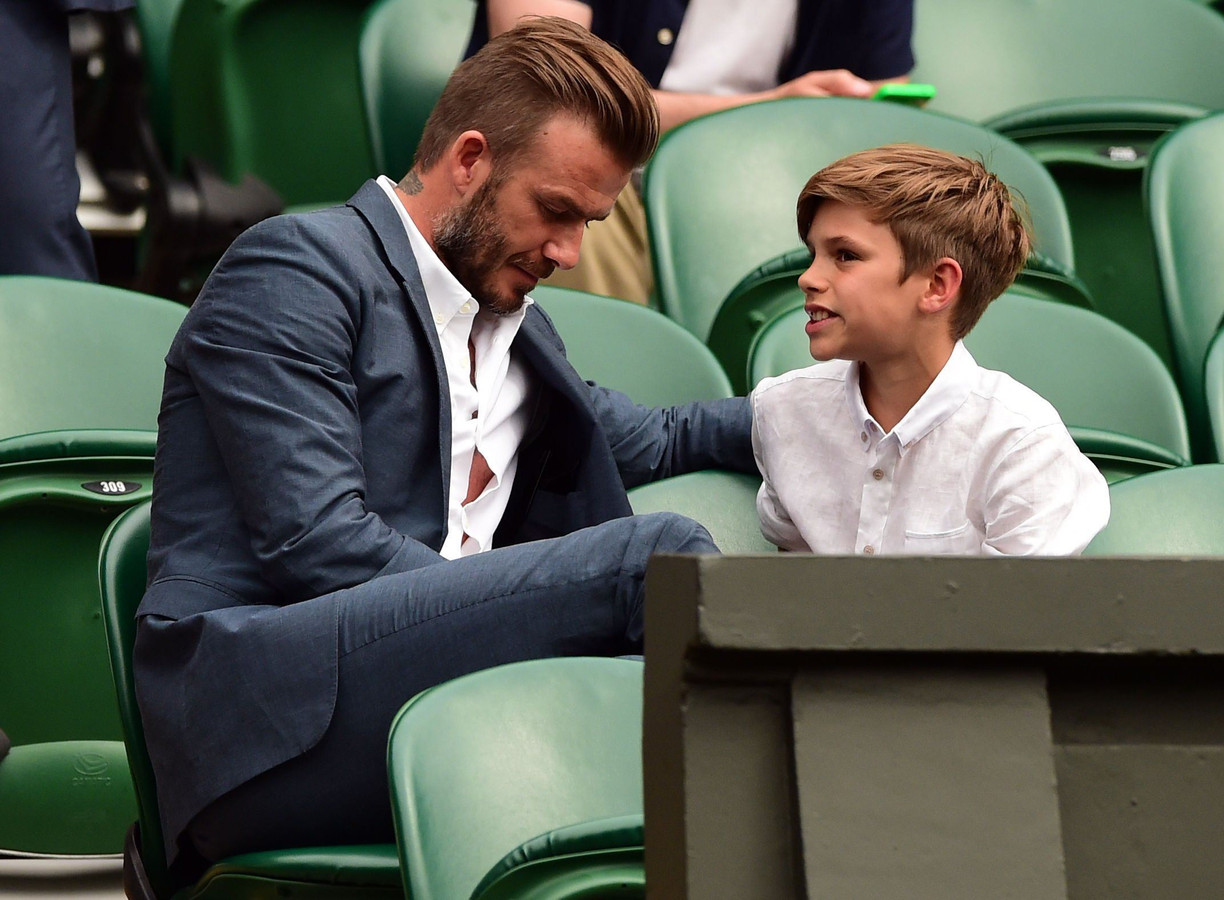 David Beckham Son Split