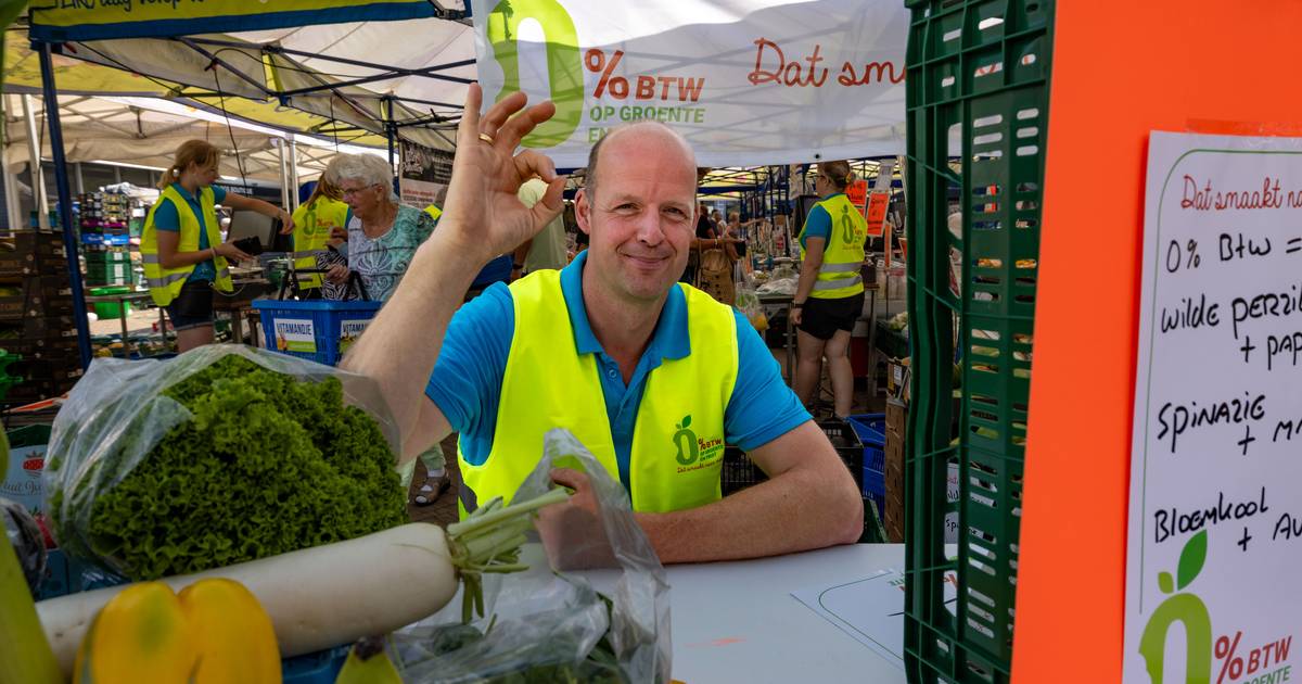 Detailhandel Voert Actie Op Emmeloordse Markt Voor Verlaging Btw Groente En Fruit De Politiek Moet Haar Belofte Nakomen~a849e453