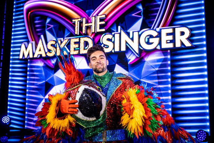 The Masked Singer; seizoen 2, aflevering 7 op vrijdag 25 februari 2022 bij VTM. Op de foto: Mathias Vergels