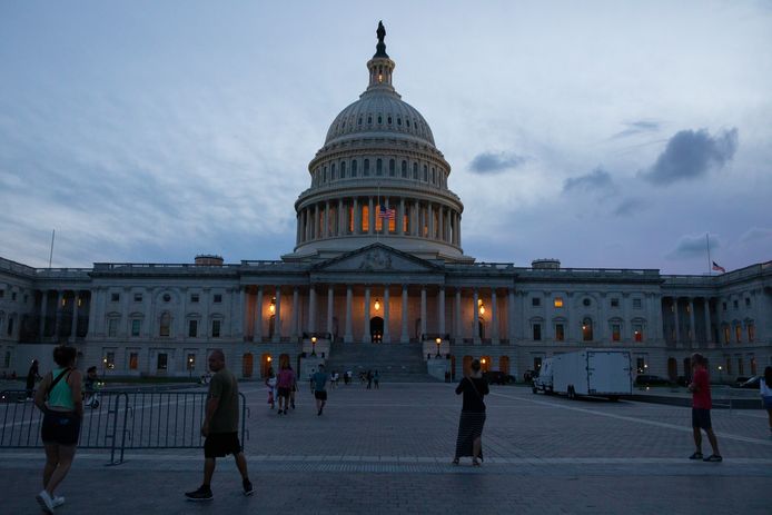 Illustratiebeeld van het Capitool in Washington D.C.