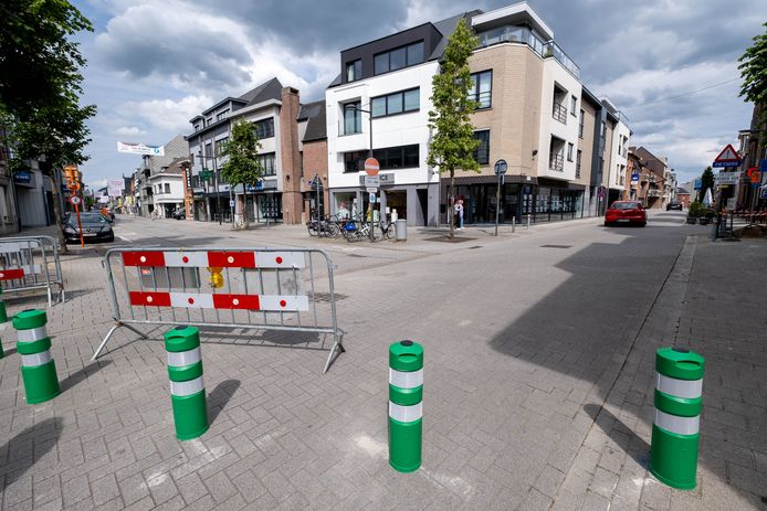 De ‘knip’ in de Boomstraat was na enkele maanden alweer verdwenen