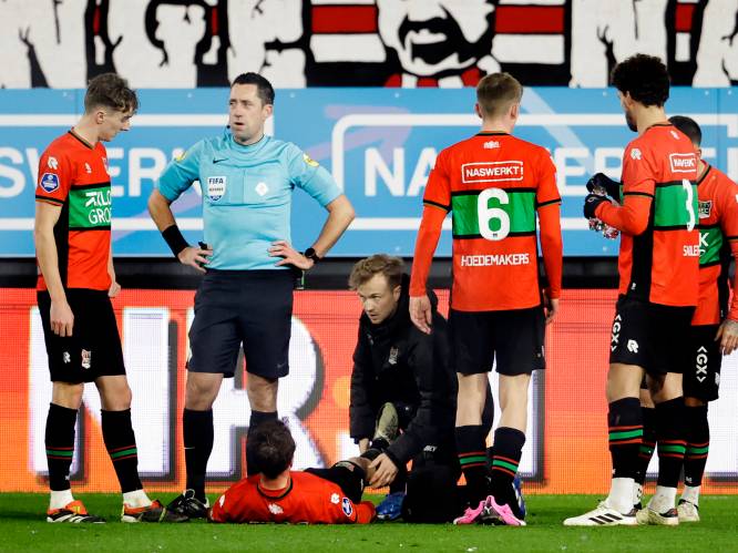 NEC tussen hoop en vrees over blessure Proper: ‘Hij had op het veld meer last dan binnen’