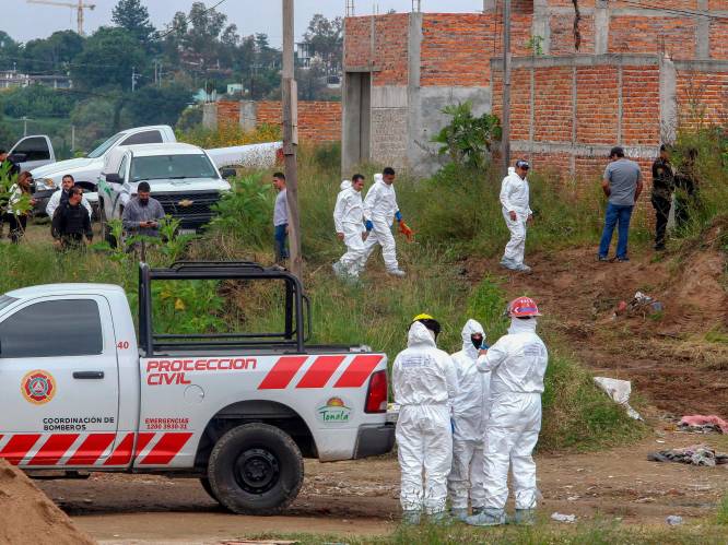 Zeker negentien lichamen gevonden in massagraf in Mexico