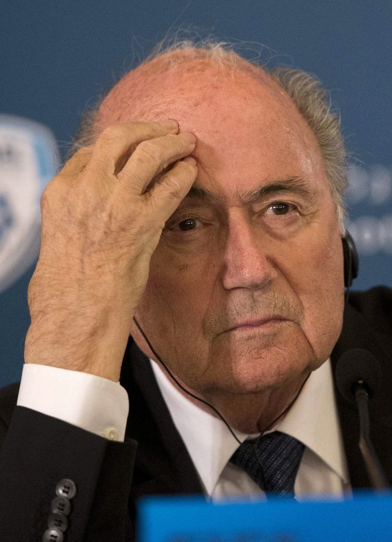 Sepp Blatter Beeld epa