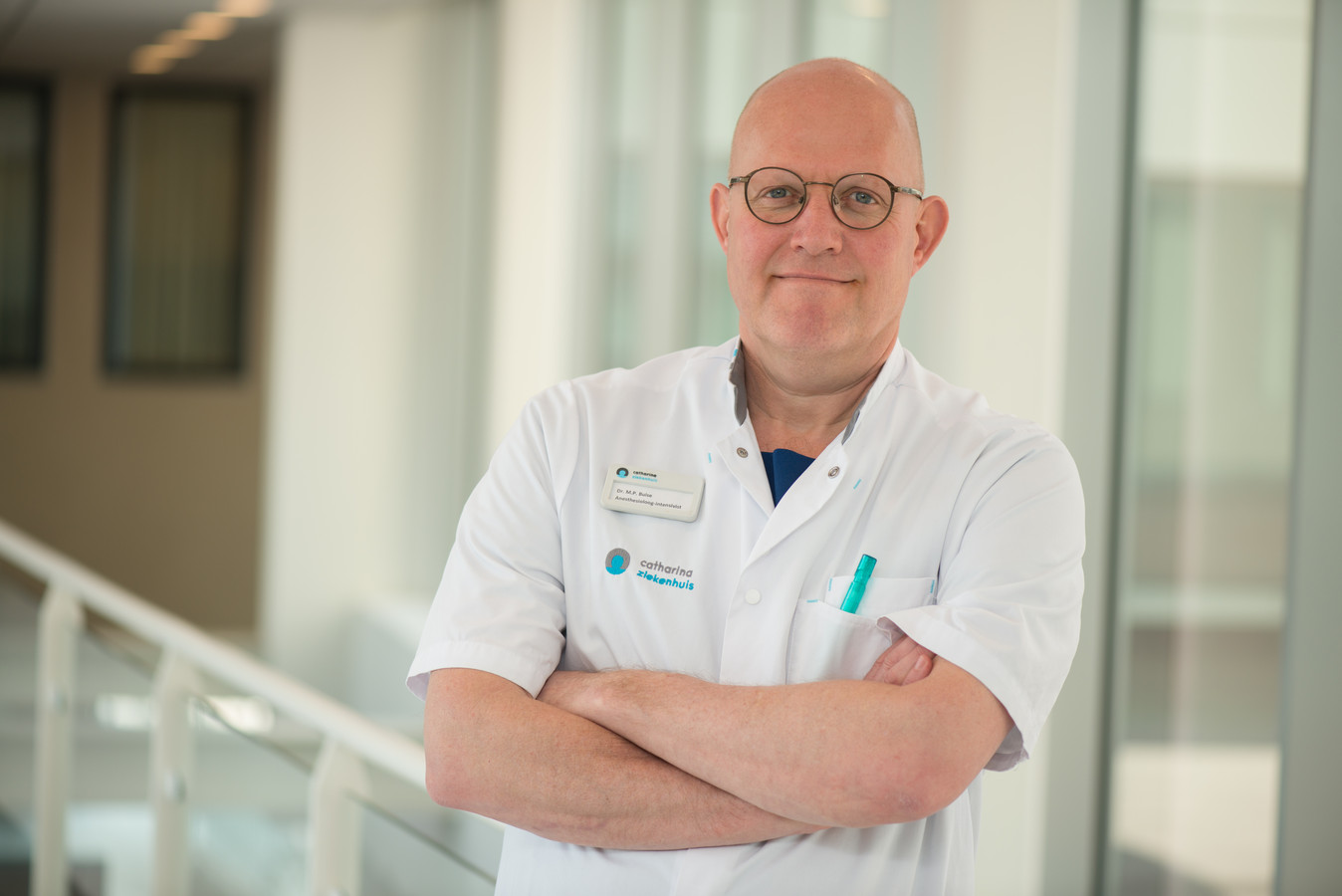 Marc Buise, anesthesioloog-intensivist van het Catharina Ziekenhuis Eindhoven en initiatiefnemer van Post IC.