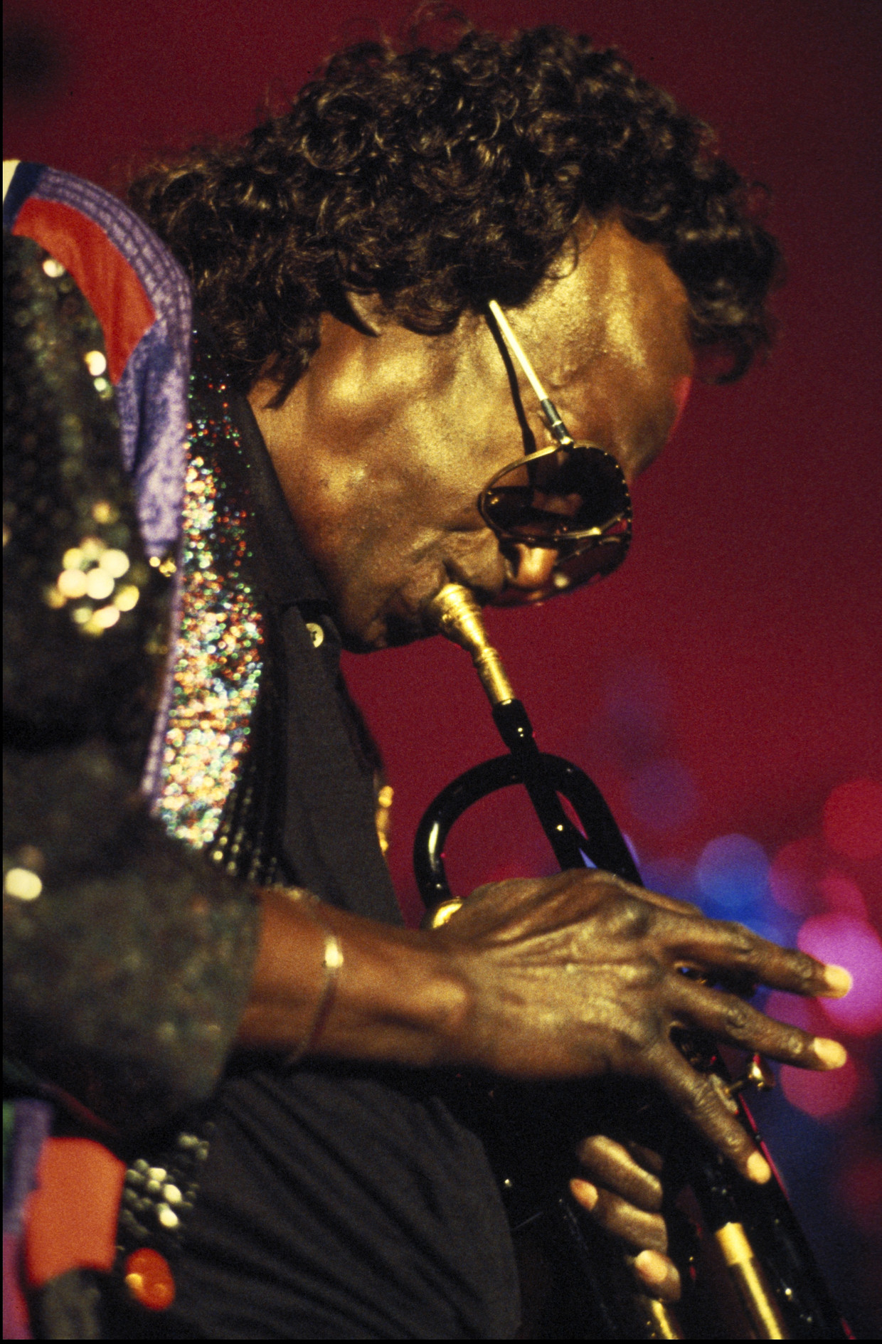 Miles Davis. 'Geniaal. Ik heb al zijn platen, de hele collectie.' Beeld Hollandse Hoogte
