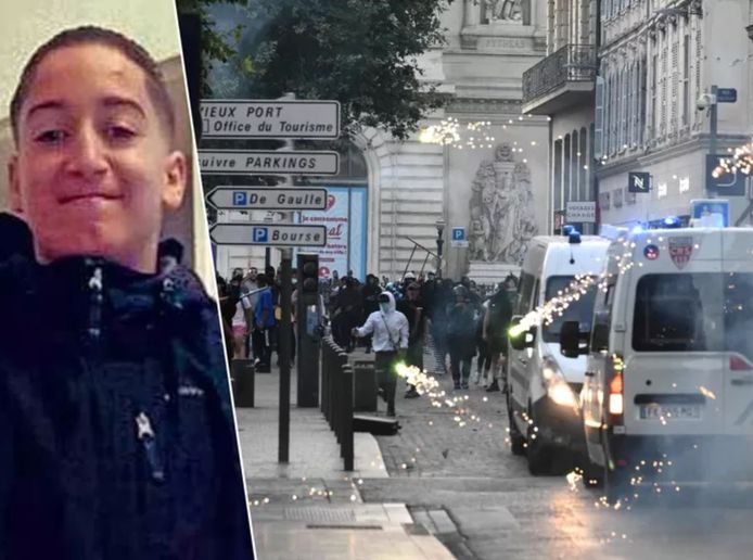 L'uccisione di Nael (a sinistra) ha scatenato rivolte in diverse città francesi.
