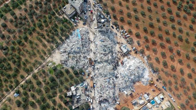 Enorme schade van aardbeving in Turkije en Syrië