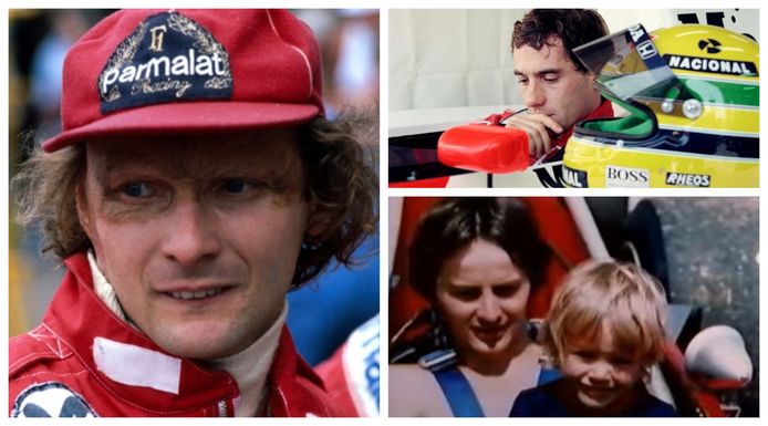 Niki Lauda (1949-2019) - Ayrton Senna (1960-1994) - Gilles Villeneuve (1950-1982)