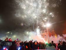 Marokkaanse vuurwerkshow in Den Bosch na bereiken halve finale WK voetbal, politie is tevreden over verloop