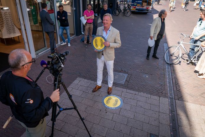 Wethouder Jan van Dellen doet zijn verhaal.