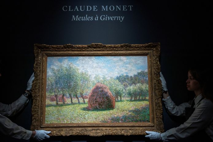 "Meules a Giverny" par Claude Monet