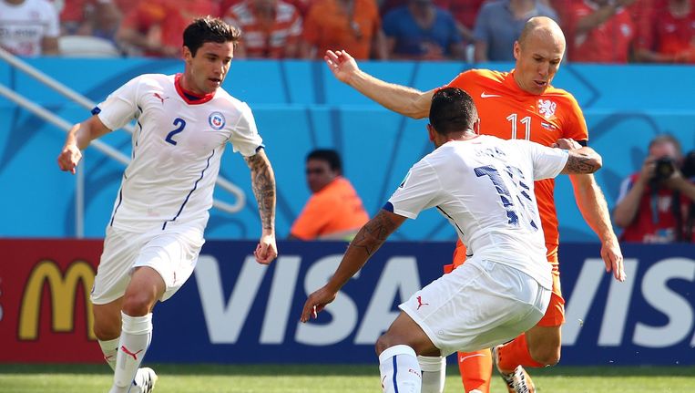 Nederland Chili Een Oranje Muur Met Doorgeefluikje De Volkskrant