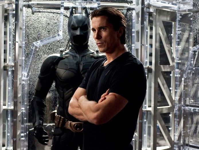 Christian Bale in 'Batman Begins'.