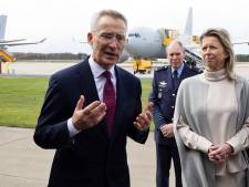 Hoogste Navo-baas en ministers op Vliegbasis Eindhoven: ‘Dit is de weg vooruit als we willen dat Oekraïne de oorlog wint’