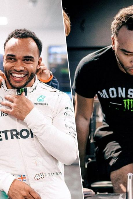 Lewis Hamilton réalise le rêve de son frère handicapé: “Le sourire que vous voyez ici n'a jamais quitté son visage”