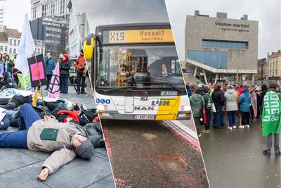 Veel protest op eerste dag van aangepaste dienstverlening bij De Lijn: van “5 voor 12” tot “vervoersarmoede”