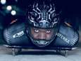 Frimpong jaagt in Black Panther-pak over de skeletonbaan 