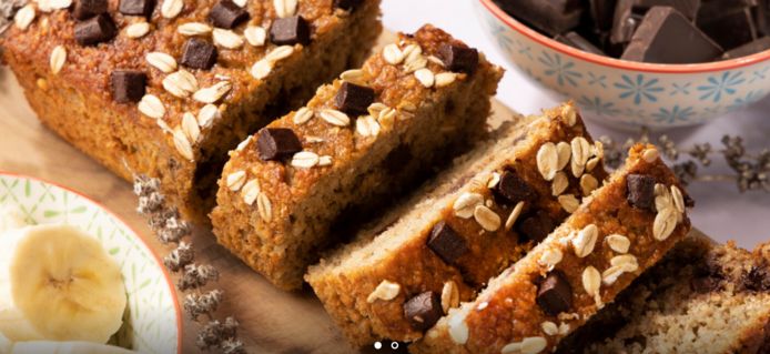 Bananenbrood, in een mum van tijd klaar met een beetje technische hulp.