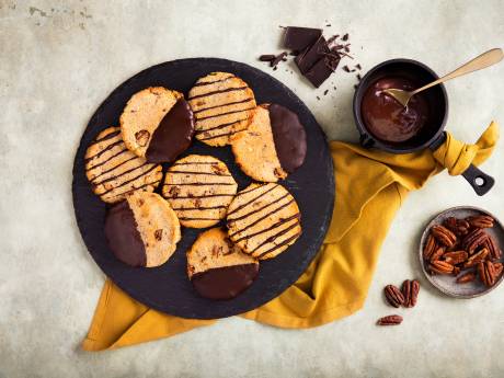 Wat Eten We Vandaag: Kokoskoekjes met banaan en pure chocolade