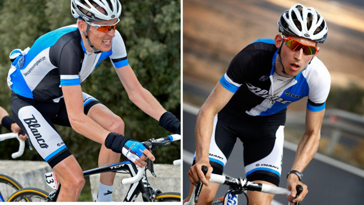Robert Gesink en Bauke Mollema: troeven van Blanco. Beeld belga