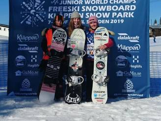 Evy Poppe pakt brons op Junior WK Snowboarden in Zweden