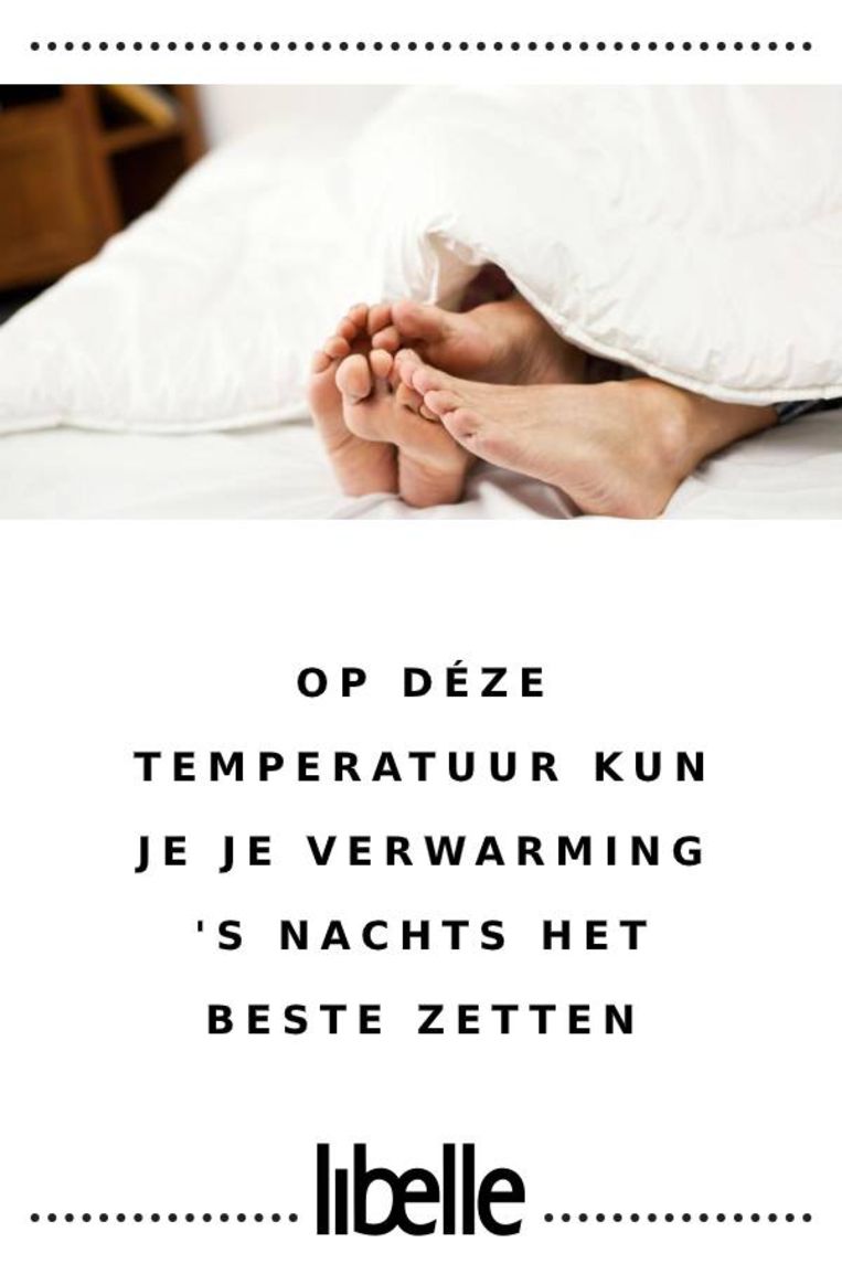 Op déze temperatuur kun je je verwarming 's nachts het beste zetten