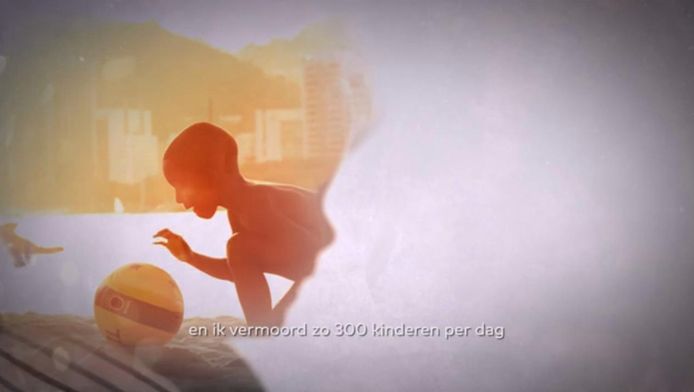 Beeld uit de nieuwe campagne van het Aids Fonds