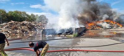 Nouvel incendie dans un recyparc de Charleroi: “Très étrange”